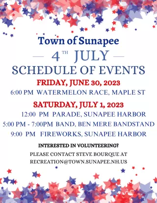 July 4th poster